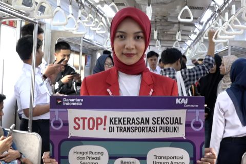 KAI galakkan lawan pelecehan seksual di transportasi publik