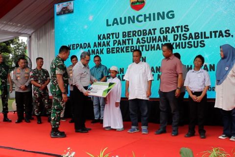 Kodam I Bukit Barisan luncurkan Kartu Berobat Gratis untuk anak panti