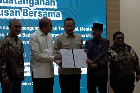 Lintas kementerian sepakat kebut pembangunan fisik Kopdes Merah Putih