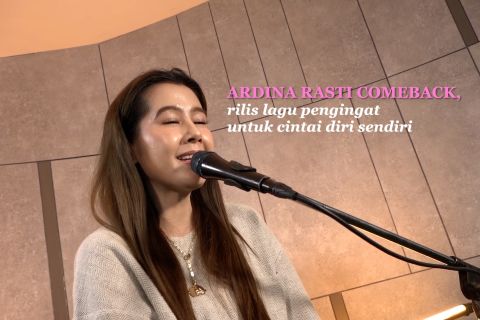 Ardina Rasti comeback, rilis lagu pengingat untuk cintai diri sendiri