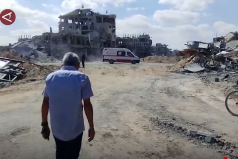 Gaza gencarkan pembersihan reruntuhan di tengah krisis bahan bakar