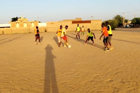Sepak bola jadi pelipur lara remaja Sudan di tengah perang