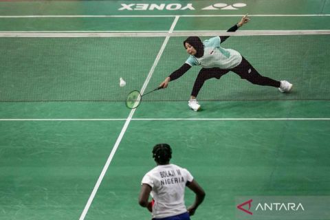 Qonitah juara bulu tangkis SL3 Polytron Para Badminton 2025 setelah menang WO atas pebulutangkis Nigeria