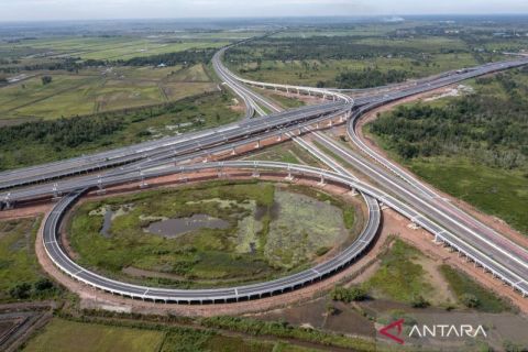 Pembangunan simpang susun Palembang selesai, tingkatkan konektivitas Tol Trans Sumatera