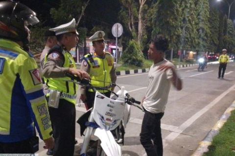 Polres Langkat patroli rutin di titik rawan keamanan