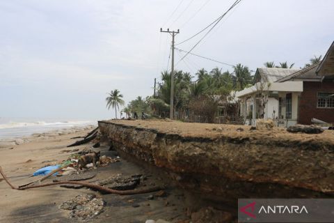 Abrasi ancam ratusan rumah warga di Aceh Utara