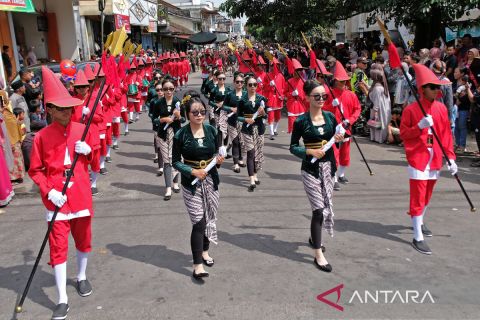 Tradisi Kirab Boyong Menoreh, napak tilas sejarah berdirinya Kabupaten Temanggung