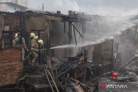 Kebakaran hanguskan 33 rumah di permukiman padat penduduk Tambora