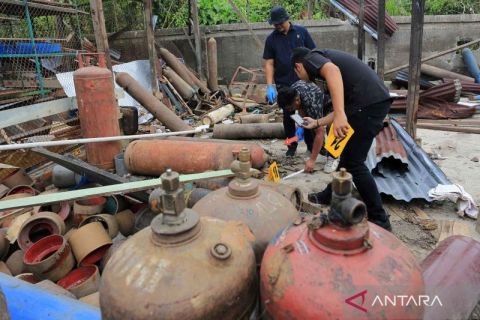Polisi selidiki unsur tindak pidana kasus dua orang tewas akibat ledakan gudang oksigen di Aceh