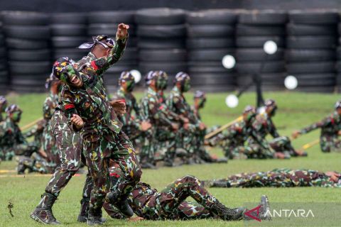 Peringatan HUT Ke-80 Korps Brimob di Sidoarjo
