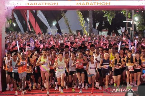 Borobudur Marathon 2025: ribuan peserta berlari di Candi Borobudur