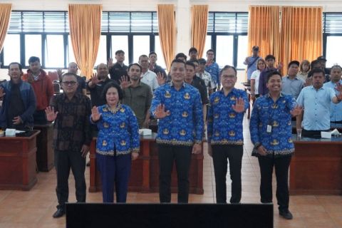 Kominfo Karo bangun sinergi pemerintah dan media melalui pelatihan jurnalistik