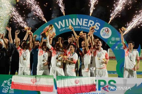 Iran juara sepak bola Cerebral Palsy setelah kalahkan Indonesia 2-0