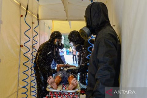 Simulasi penanganan bencana kegagalan teknologi industri