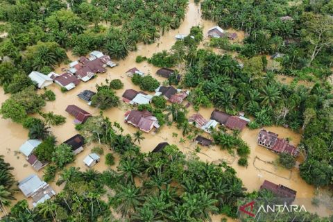 Banjir di Aceh Barat meluas