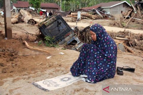 Beginilah dampak kerusakan pascabanjir bandang di Tapanuli Selatan