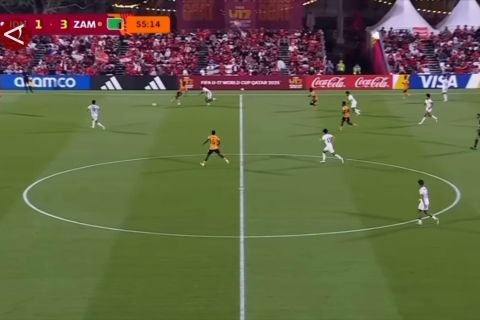 Indonesia kalah 1-3 dari Zambia di laga perdana Piala Dunia U-17 2025