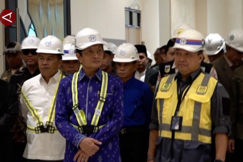 Menag tinjau revitalisasi Masjid Raya Baitul Khairaat di Palu