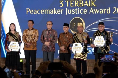 Kemenkum kuatkan akses keadilan desa lewat “Peacemaker Award 2025”