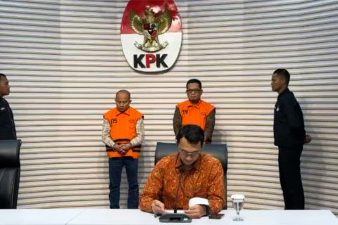 KPK tahan dua tersangka kasus pengadaan fiktif di PT PP