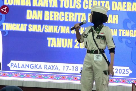 Lomba bercerita perkuat upaya pelestarian cerita rakyat Kalteng