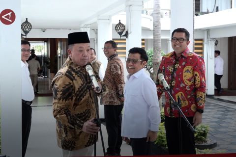 Nusron Wahid-Cak Imin doakan badai di NU cepat berlalu