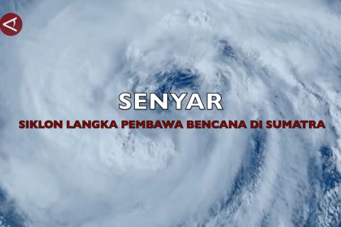 Senyar, siklon langka pembawa bencana di Sumatra