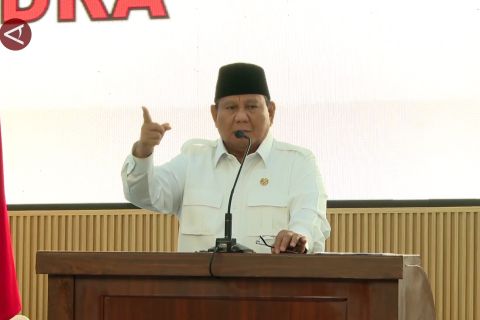 Prabowo ingatkan kader Gerindra harus selalu berbuat baik untuk bangsa