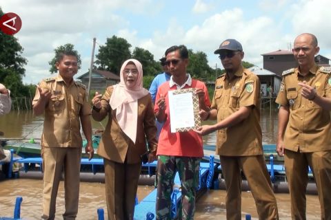 Stimulus KJA tingkatkan ekonomi pembudidaya ikan Kahayan Palangka Raya