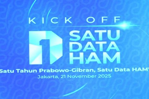 Menteri HAM luncurkan Satu Data HAM, berisi data komprehensif HAM