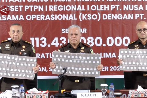 Kejati Sumut sita Rp113 M dari kasus korupsi penjualan aset PTPN I
