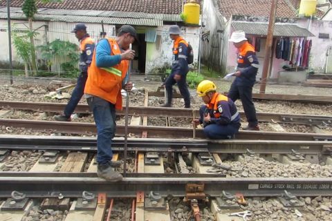 KAI Daop 9 ganti wesel di delapan stasiun untuk tingkatkan keamanan