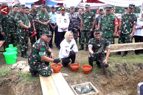 Pembangunan Koperasi Merah Putih pertama di Kendari resmi dimulai