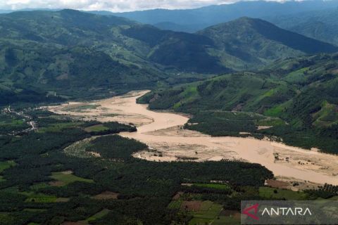 Begini penampakan Sungai Pagan pascabanjir di Aceh