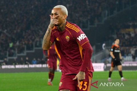 Gol semata wayang Wesley Franca bawa kemenangan AS Roma atas Como