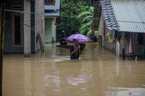 Tiga kecamatan di Kabupaten Serang dilanda banjir