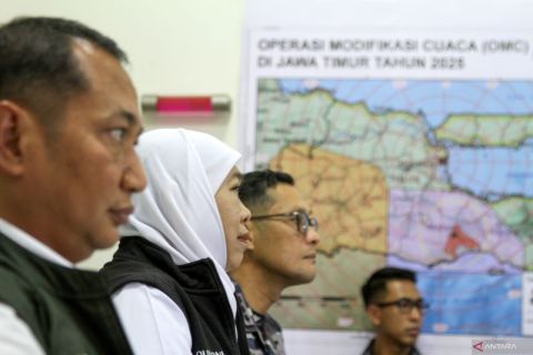 Operasi Modifikasi Cuaca di Jawa Timur