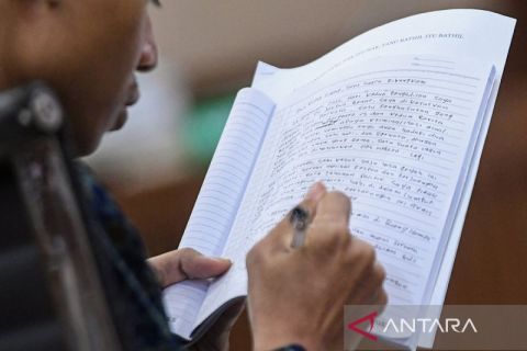 Sidang lanjutan Delpedro Marhaen dalam kasus dugaan penghasutan
