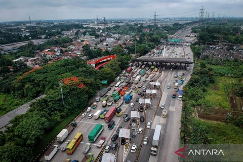 Sebanyak 829.223 kendaraan tinggalkan wilayah Jabotabek
