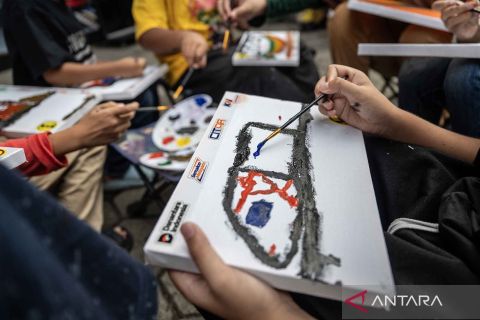 Scenic Art Station di Stasiun BNI City hadirkan 25 booth karya seni dan produk kreatif
