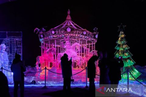 Festival Patung Es di St. Petersburg