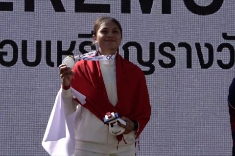 Indonesia buka keran medali lewat balap sepeda downhill