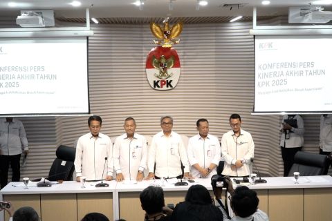 KPK gelar 11 OTT dan tetapkan 118 tersangka korupsi sepanjang 2025