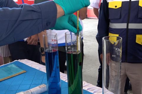 Uji tera di SPBU Jayapura, ESDM awasi takaran dan kualitas BBM