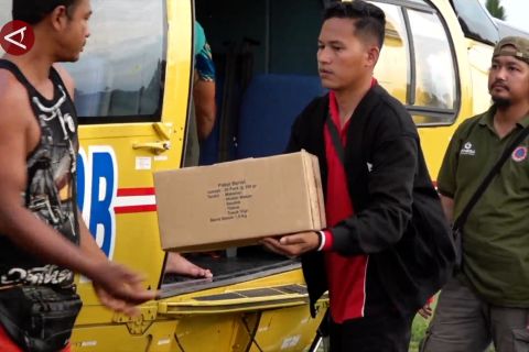 Akses berangsur terbuka, Kemensos salurkan bantuan ke Aceh Tamiang