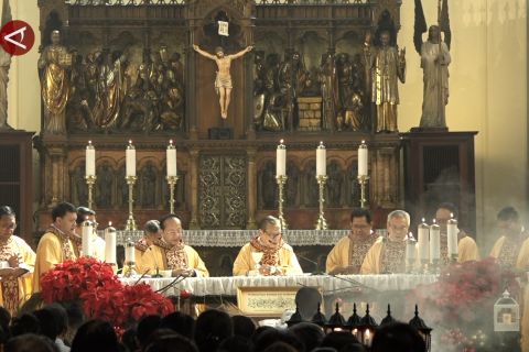 Gereja Katedral Jakarta gelar empat sesi Misa Natal