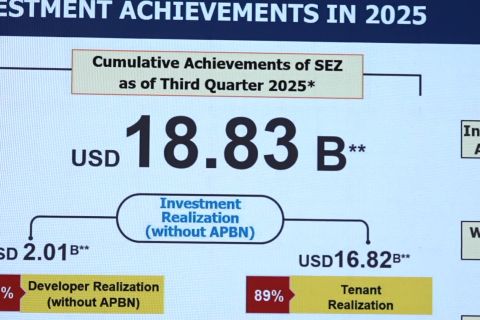 Nilai investasi KEK capai Rp314 triliun berkat reformasi regulasi