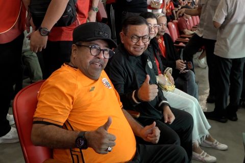 Pram-Doel nonton langsung Persija kalahkan Bhayangkara FC di GBK