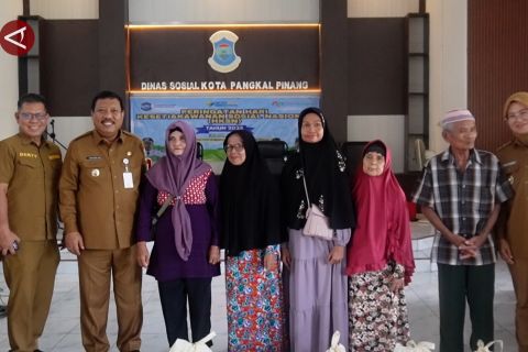 Donor darah dan pembagian sembako meriahkan HKSN di Pangkalpinang