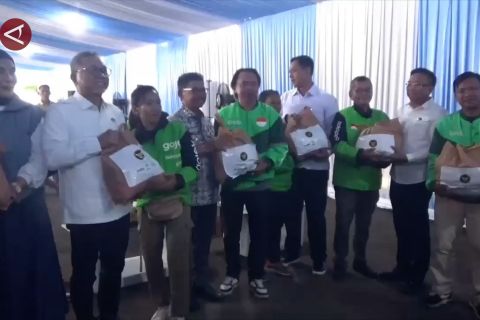 Menko Pangan pantau pangan murah untuk ojek daring di Tangerang